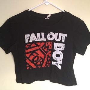 Fall Out Boy Crop Top